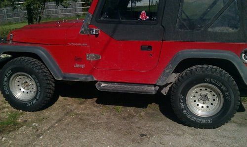 1998 jeep wrangler se sport utility 2-door 2.5l