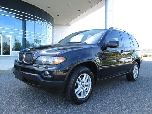 2005 bmw x5 3.0 awd black on black 1 owner amazing condition