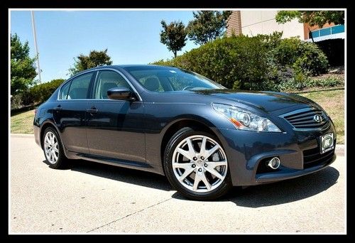 2011 infiniti g37s sport appearance pkg, 1-owner, warranty, navigation, finance!