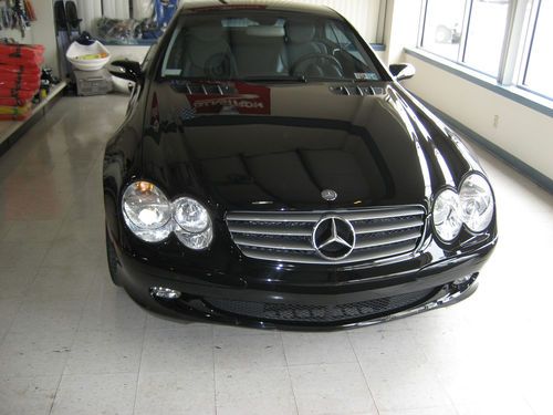 2004 mercedes-benz sl500 base convertible 2-door 5.0l