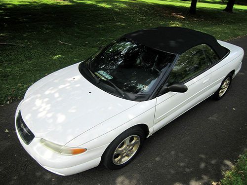 No reserve 1999 chrysler sebring jxi convertible 2-door 2.5l v6 auto