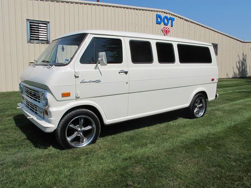 1974 ford e-100 super van factory a/c
