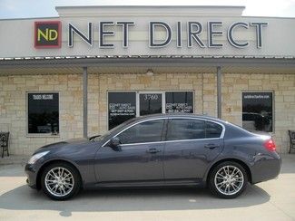 2008 g35  lthr sunroof auto
3.5l v6 cd carfax certified net direct autos texas