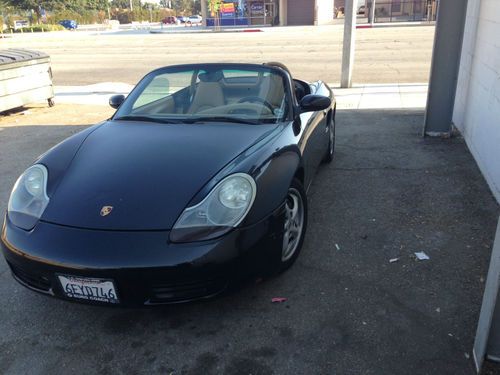 1997 porsche boxster base convertible 2-door 2.5l no reserve.