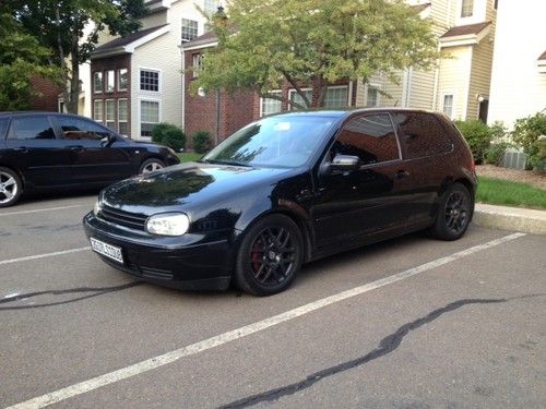 2003 volkswagen vw gti 1.8t black hatchback 2-door automatic leather seats turbo