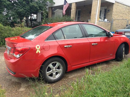 2012 chevrolet cruze lt sedan 4-door 1.4l