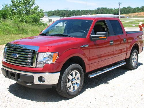 2011 ford f-150 xlt crewcab supercrew 4x4 5.0 v-8 only 17k miles very nice truck