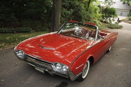 1961 ford thunderbird convertible