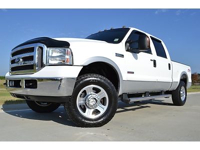 2005 ford f-250 crew cab lariat fx4 diesel arp studs  very well kept