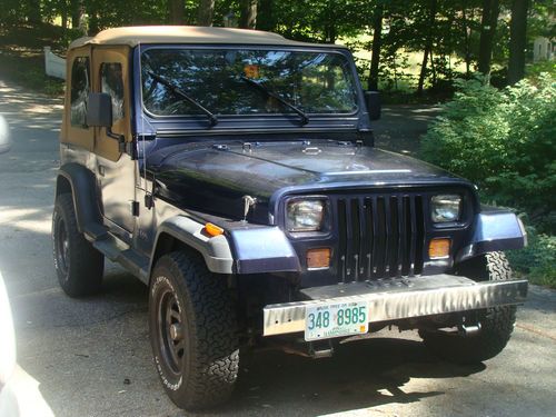1990 jeep wrangler base sport utility 2-door 4.2l