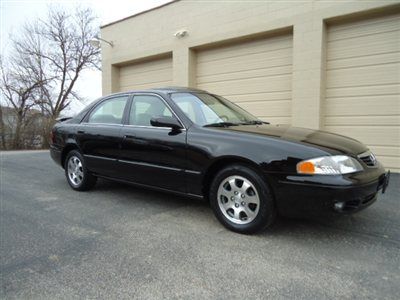 2001 mazda 626 es/1owner!loaded!sunroof/leather/wow!look!warranty!nice!