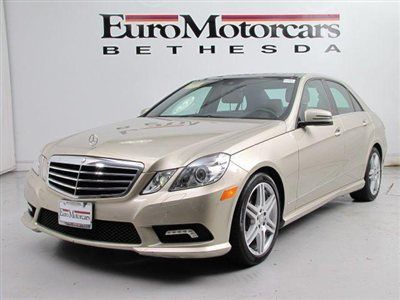 Navigation pano keyless parktronic sport amg 10 11 cpo certified dealer e 350 p2