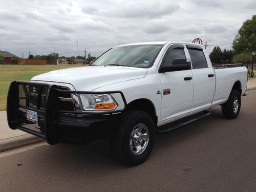 2012 4wd crew cab diesel long bed 4x4 1 texas owner