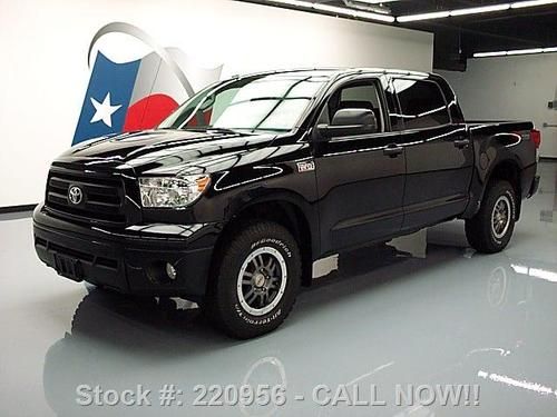 2012 toyota tundra crewmax 4x4 trd warrior 5.7l v8 46k texas direct auto