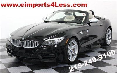 Sdrive35is sport model convertible navigation 2011 bmw z4 black/beige is model