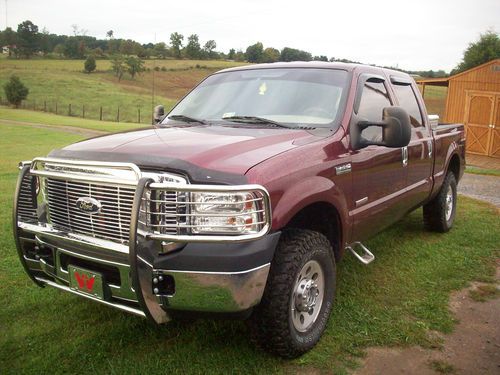 2006 ford f250 super duty xl fx4 diesel crew cab manual trans. 4x4