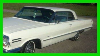 1963 chevrolet impala 327hp gasoline engine restored