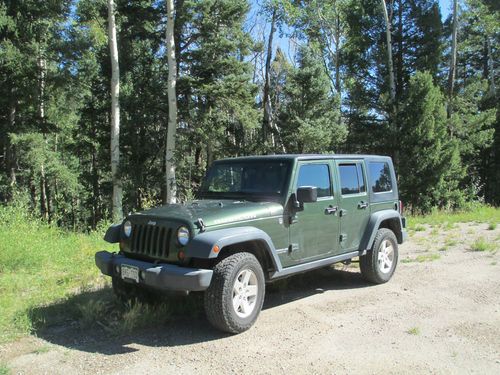 2009 jeep wrangler unlimited rubicon sport utility 4-door 3.8l