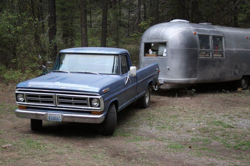 1972 blue f-100 truck