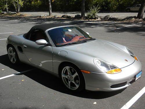 2000 Boxster S, Arctic Silver, Boxster Red 2 DR Top Rated Roadster, US $16,700.00, image 3