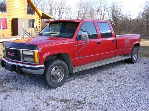 1993 gmc  3500 crew cab - one ton