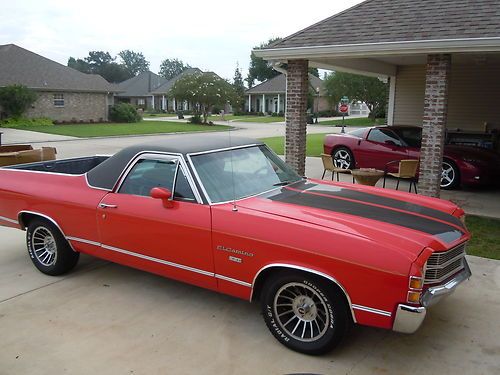 1971 chevelle, el camino