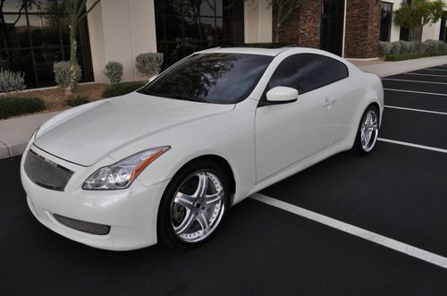 2008 infiniti g37 journey coupe 2-door 3.7l no reserve high bidder wins