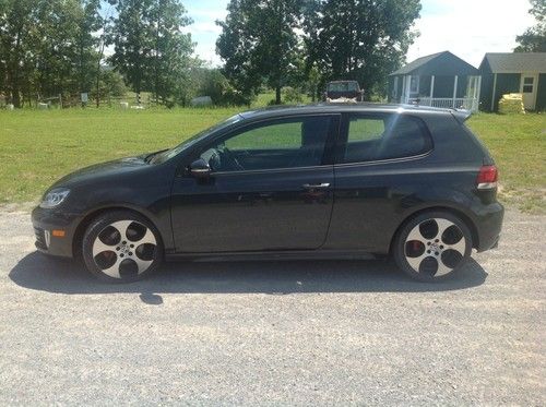 2011 volkswagen gti autobahn  2-door 2.0l loaded carbon steel gray