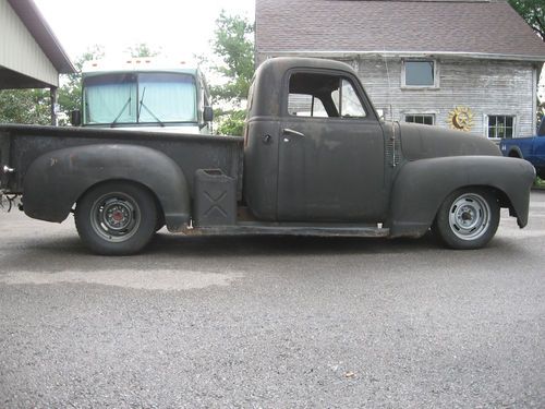 1951 chevrolet pickup s-10 chassis ratrod hotrod custom