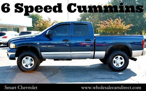 Used dodge ram 3500 6 speed manual cummins turbo diesel 4x4 pickup trucks 4wd