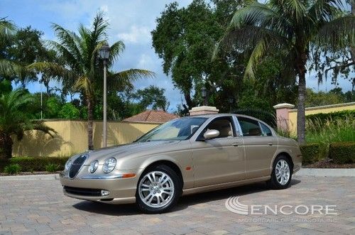 2004 jaguar s-type sedan**sunroof**pwr seats**low miles**fla car**