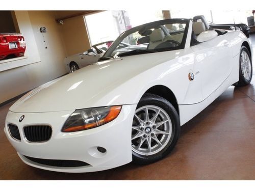 2003 bmw z4 2.5i automatic 2-door convertible