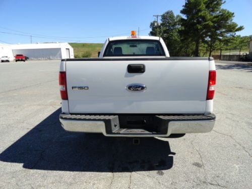 2004 White Ford F150 4x2 Pickup Truck One Owner, image 4