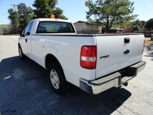 2004 White Ford F150 4x2 Pickup Truck One Owner, image 5