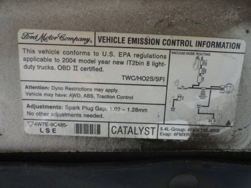 2004 White Ford F150 4x2 Pickup Truck One Owner, image 15