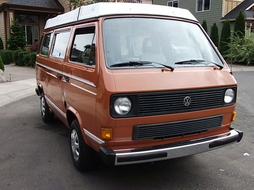 1983 vw bus westfalia wolfsburg edittion awesome very clean no rust low miles!!!