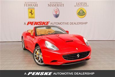 2011 ferrari california cpo ext warranty~magnride~shields~park sensors~like 2012