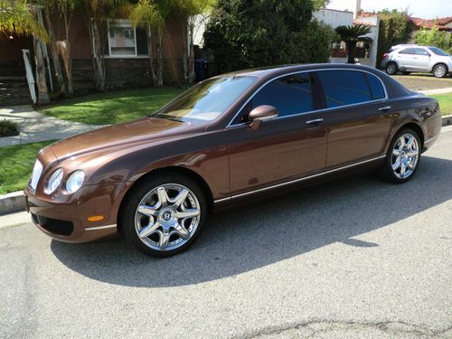 2007 bentley continental flying spur mulliner sedan 4-door with only 11000 miles