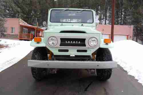 BEAUTIFUL SURVIVOR! 1971 toyota landcruiser FACTORY SOFT TOP! 51K orig RUST FREE, image 3