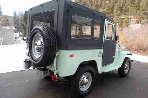 BEAUTIFUL SURVIVOR! 1971 toyota landcruiser FACTORY SOFT TOP! 51K orig RUST FREE, image 5