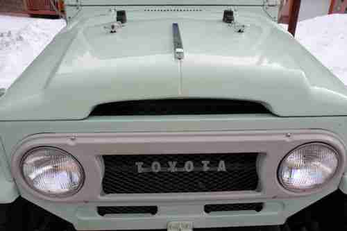 BEAUTIFUL SURVIVOR! 1971 toyota landcruiser FACTORY SOFT TOP! 51K orig RUST FREE, image 17