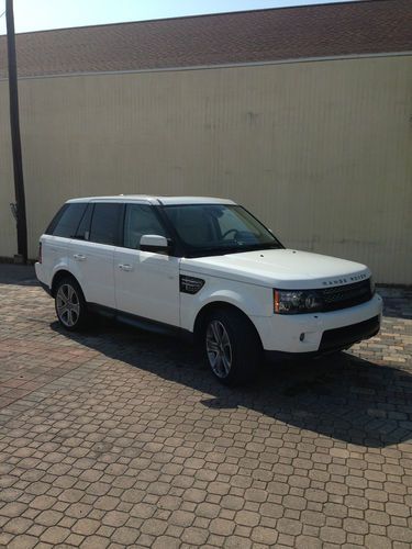 2012 land rover range rover sport supercharged sport utility 4-door 5.0l