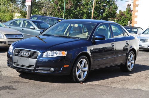 No reserve 63k awd rare 3.2l v6 quattro xenons parking sensors padle shifters 06