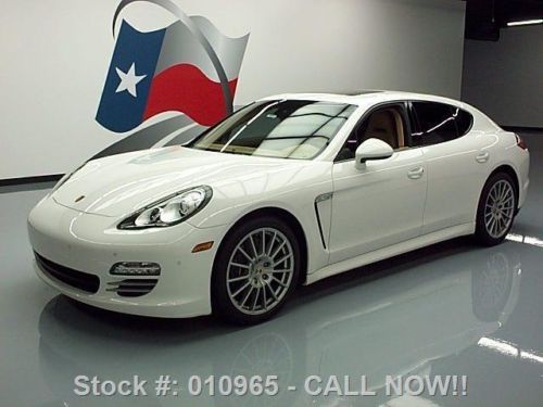 2011 porsche panamera 4 awd pdk sunroof nav 20&#039;s 33k mi texas direct auto