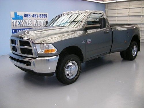 We finance!!!  2012 ram 3500hd 4x4 diesel dually 6 speed leather texas auto