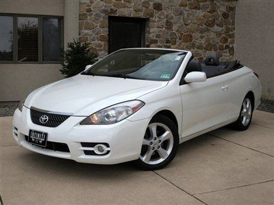 2007 toyota camry solara sle converetible automatic navigation