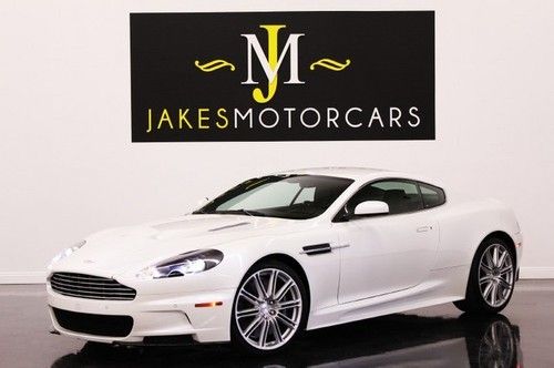 2009 aston martin dbs, morning frost white, only 3900 miles, pristine!