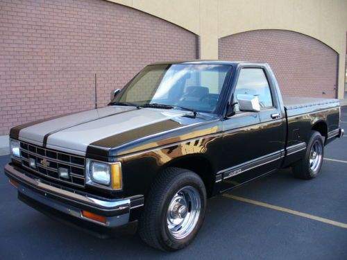 Fast !! - one of a kind - 1990 chevrolet s-10 pickup hot rod 350 cid v8 p/s, p/b