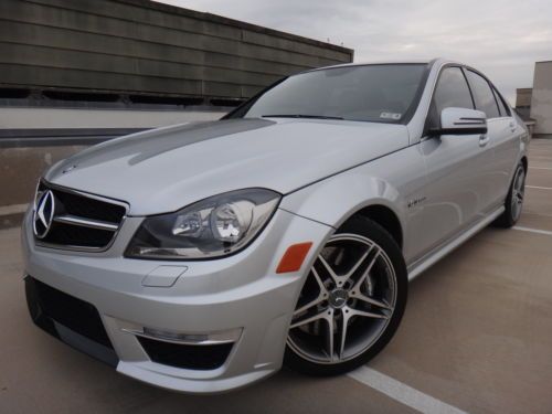 ***no reserve*** 2012 mercedes benz c63 amg c class navigation super clean!!!