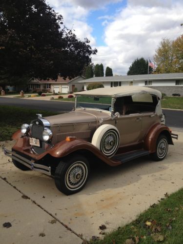 1931/1980 ford model a replica/glassic/replicar